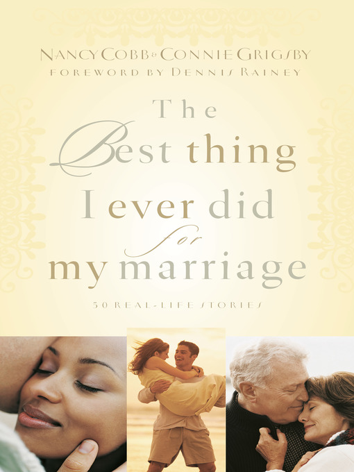 Cover image for The Best Thing I Ever Did for My Marriage